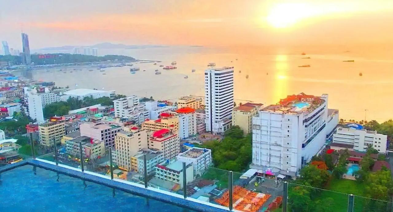 Central Pattaya - Infinity Pool Condo Pattaya View Luaran gambar